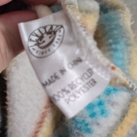 Levitate Mens Sweater Small Hooded Pullover Long Sleeve Striped Surfer Beach - Picture 6 of 12